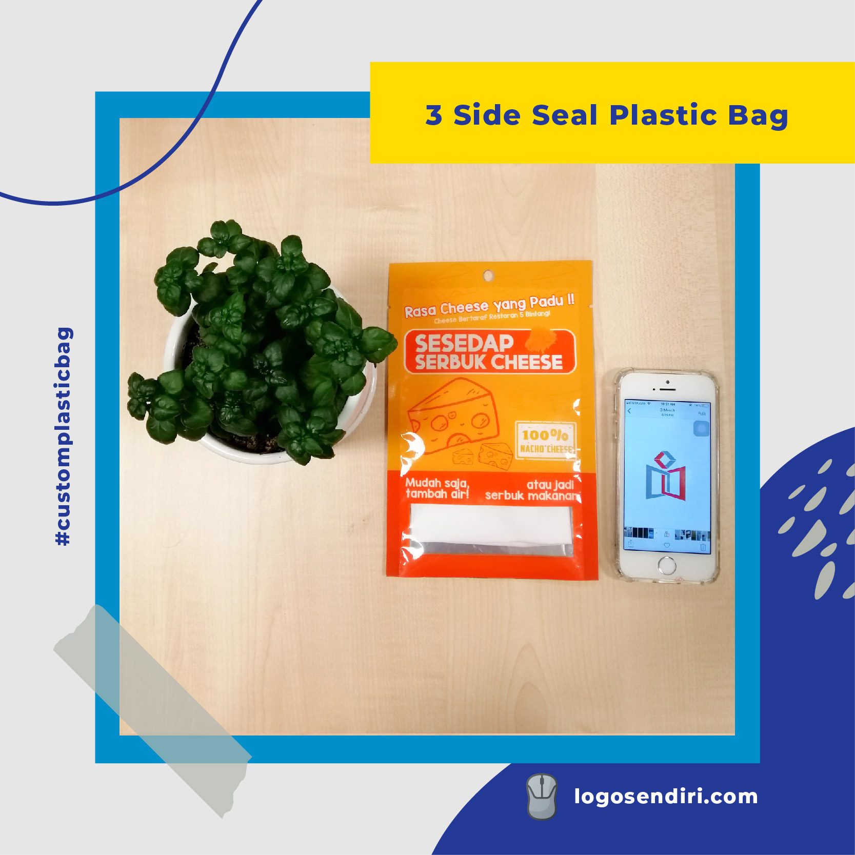 Product packaging example