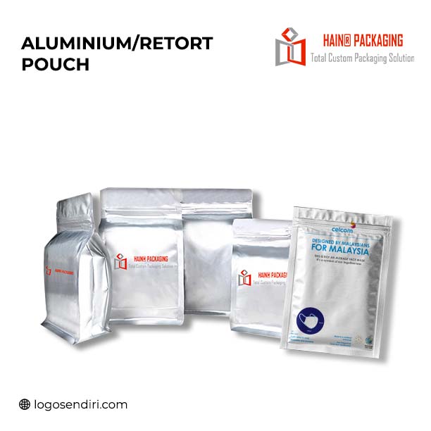 Flat bottom pouch bag side gusset packaging Singapore