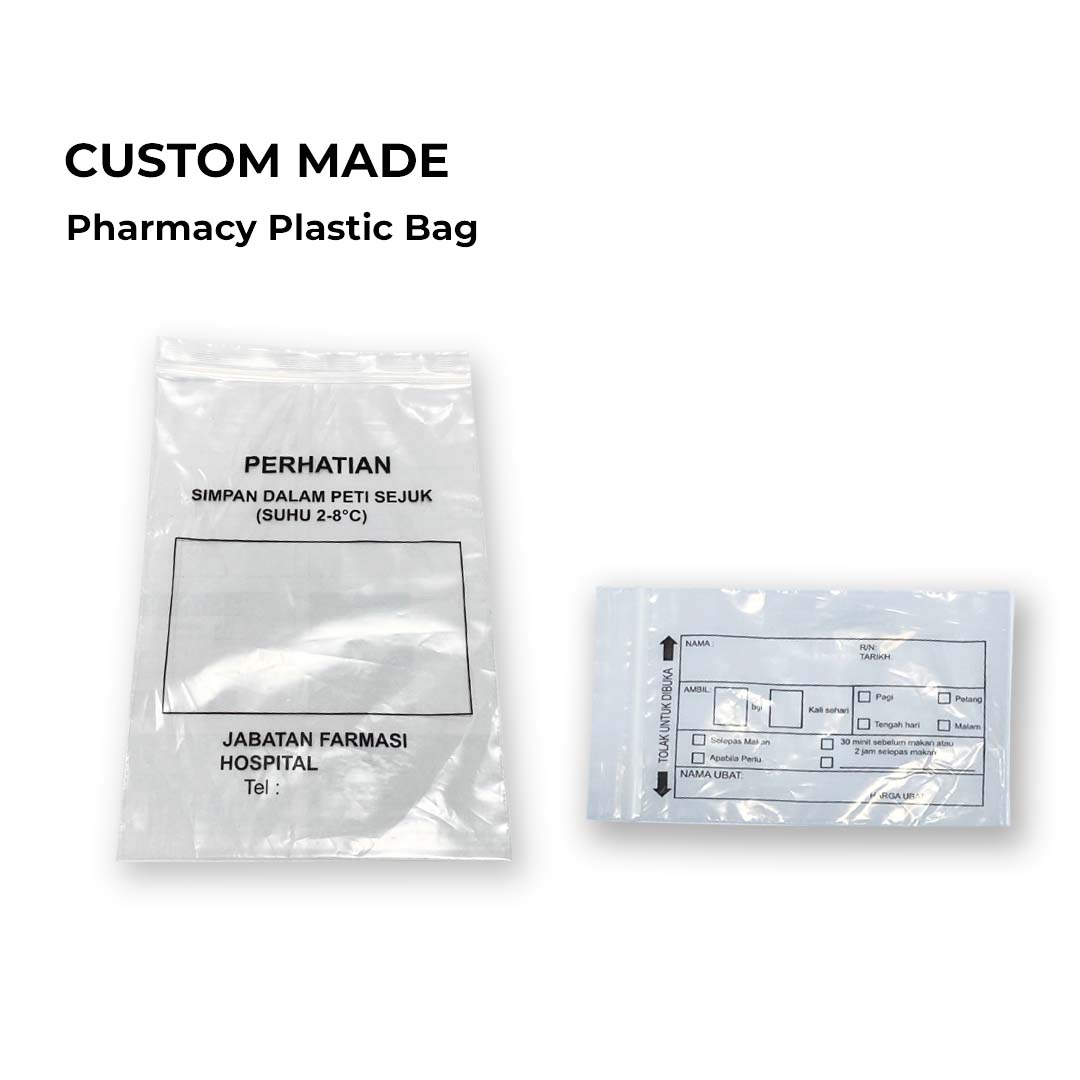 Plastic seal bag resealable pouch zip lock Singapore