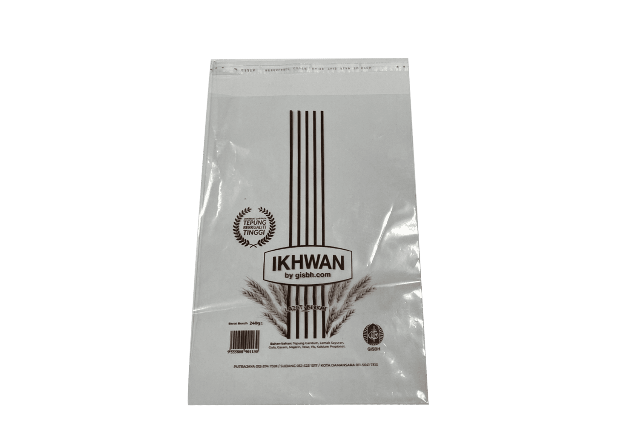 Die cut handle plastic bag shopping bag Singapore
