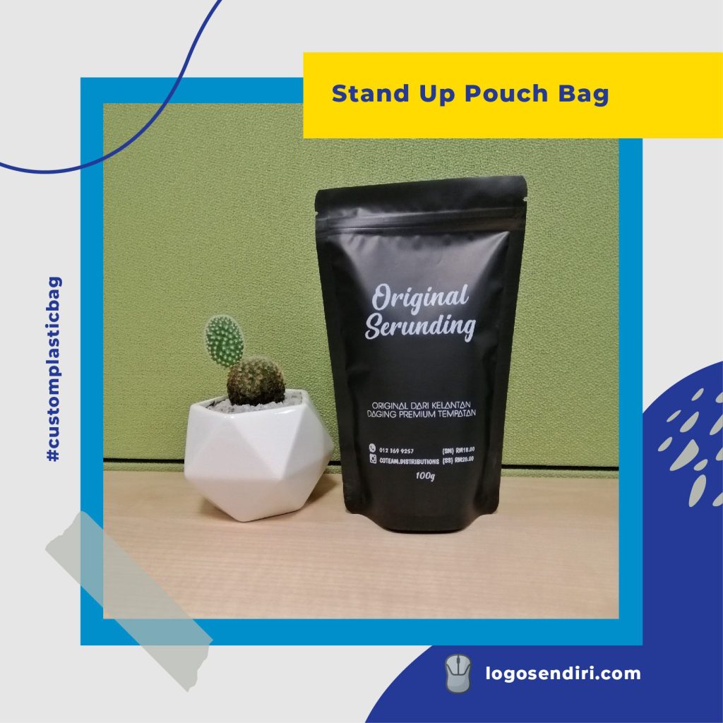 Three side seal bag for cost effective packaging