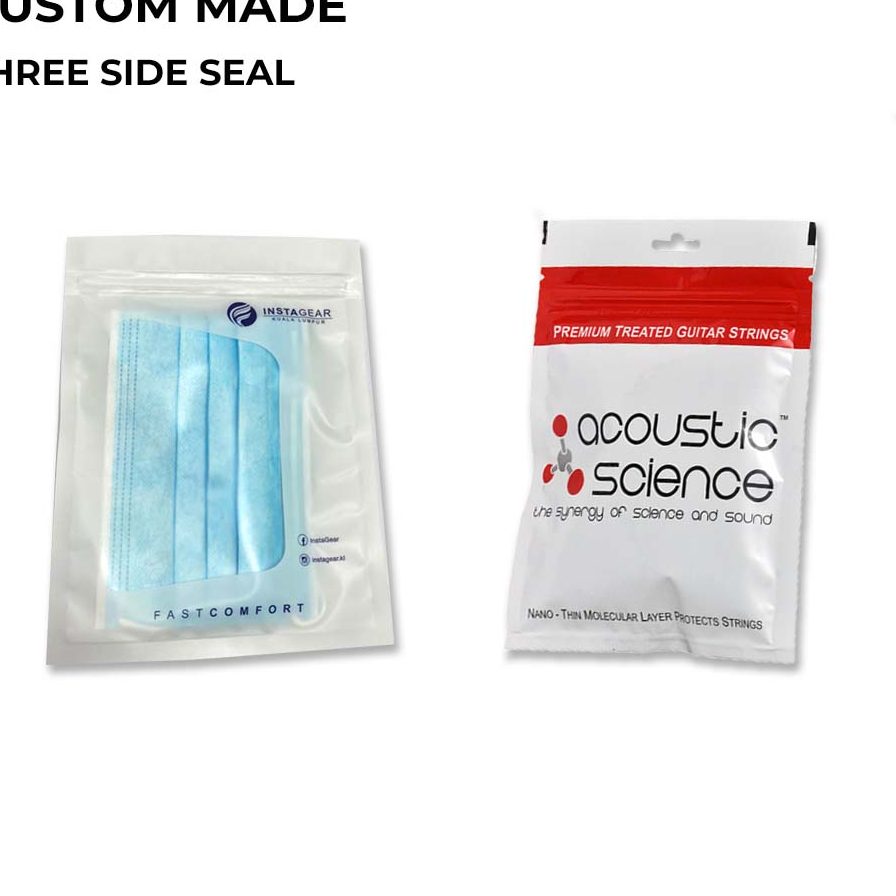Packaging application showcase